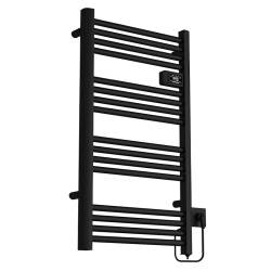 GRZEJNIK ŁAZIENKOWY ELEKTRYCZNY ALUMINIOWY DRABINKA 96x54 500W LOA CZARNY LOA-BL