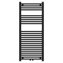 GRZEJNIK ŁAZIENKOWY ŚCIENNY PIONOWY WODNY DRABINKA 120x50 GAMA-BL-2 CZARNY GAMA-BL-2