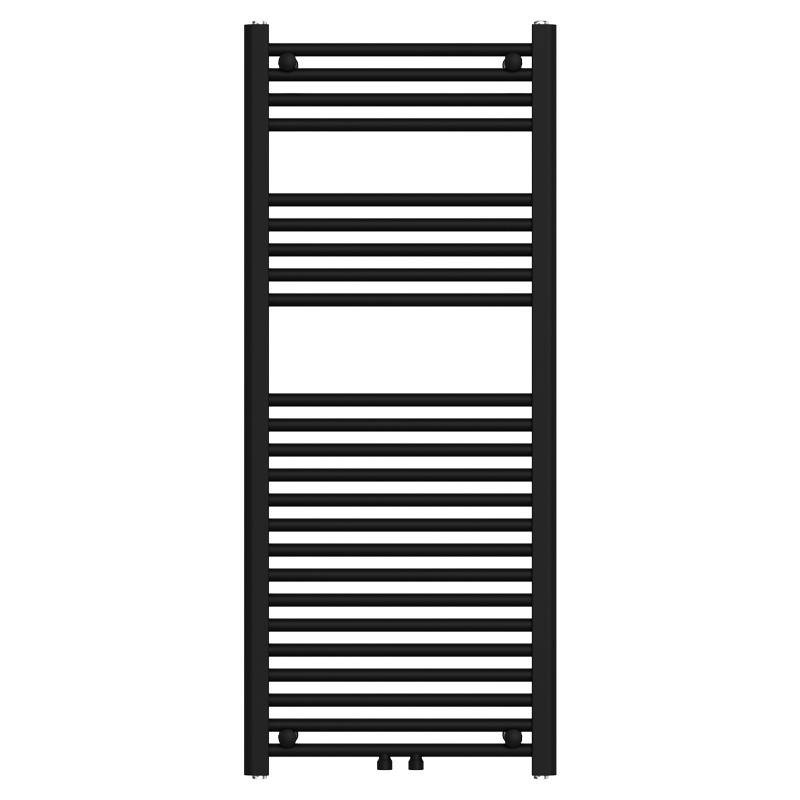 GRZEJNIK ŁAZIENKOWY ŚCIENNY PIONOWY WODNY DRABINKA 120x50 GAMA-BL-2 CZARNY GAMA-BL-2