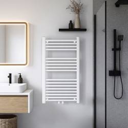 GRZEJNIK ŁAZIENKOWY ŚCIENNY PIONOWY WODNY DRABINKA 90x50 CORSO-WH-2 BIAŁY CORSO-WH-2