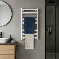 GRZEJNIK ŁAZIENKOWY ŚCIENNY PIONOWY WODNY DRABINKA 90x50 CORSO-WH-2 BIAŁY CORSO-WH-2