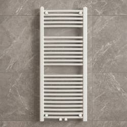 GRZEJNIK ŁAZIENKOWY ŚCIENNY PIONOWY WODNY DRABINKA 120x50 CORSO-WH-4 BIAŁY CORSO-WH-4