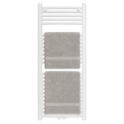 GRZEJNIK ŁAZIENKOWY ŚCIENNY PIONOWY WODNY DRABINKA 120x50 CORSO-WH-4 BIAŁY CORSO-WH-4