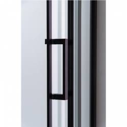 KABINA PRYSZNICOWA KWADRATOWA ZES-BS05A-80 CZARNA 80x80 CM