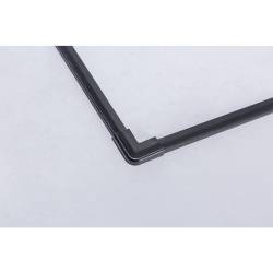 KABINA PRYSZNICOWA KWADRATOWA ZES-BS05B-90 CZARNA 90x90 CM