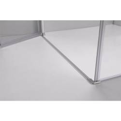 KABINA PRYSZNICOWA KWADRATOWA ZES-KZ1180B-90 CHROM 90x90 CM