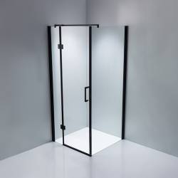KABINA PRYSZNICOWA KWADRATOWA ZES-KZ1390B-BL-90 CZARNY 90x90 CM