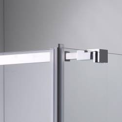 KABINA PRYSZNICOWA KWADRATOWA ZES-KZ1190B-90 CHROM 90x90 CM