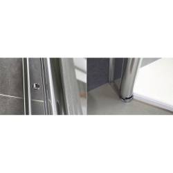 KABINA PRYSZNICOWA KWADRATOWA ZES-KZ1190B-90 CHROM 90x90 CM