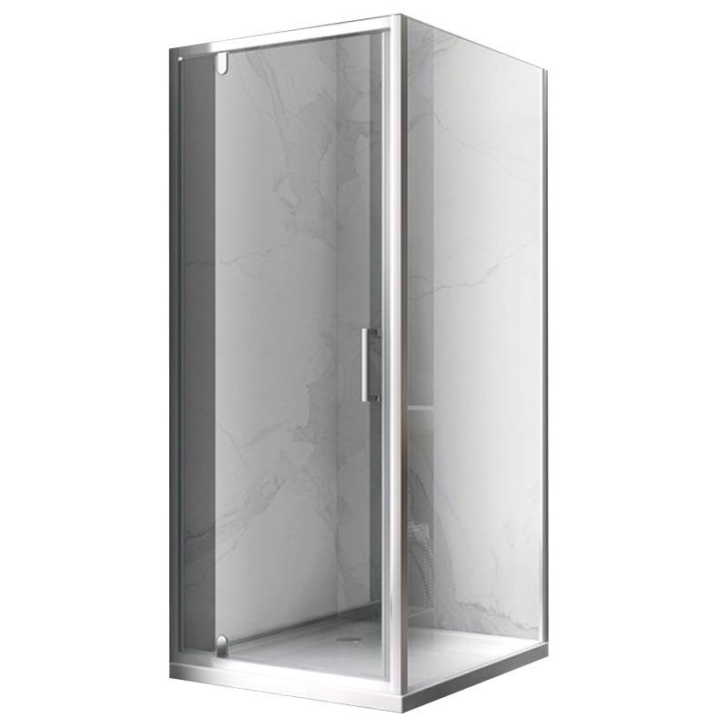KABINA PRYSZNICOWA PROSTOKĄTNA ZES-KZ05A-90X80 CHROM 90x80 CM
