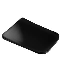 DESKA SEDESOWA WC WOLNOOPADAJĄCA CV-BL-09 SLIM CZARNA DUROPLAST CV-BL-09