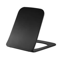 DESKA SEDESOWA WC WOLNOOPADAJĄCA CV-MTB-09 SLIM CZARNY MAT DUROPLAST CV-MTB-09