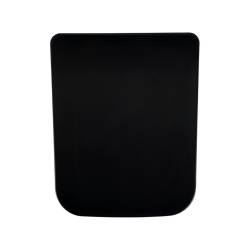 DESKA SEDESOWA WC WOLNOOPADAJĄCA CV-MTB-09 SLIM CZARNY MAT DUROPLAST CV-MTB-09