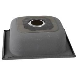 ZLEWOZMYWAK JEDNOKOMOROWY STALOWY INOX ZES-BARD-50X40 ZLEW KUCHENNY SYFON UCHWYTY 2 GATUNEK