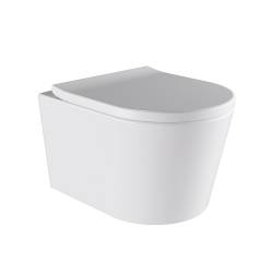 ZESTAW PODTYNKOWY WC STELAŻ TECE MISKA ELITE-WH-02 PRZYCISK TC-9240417 BIAŁY MAT