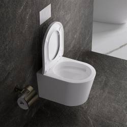 ZESTAW PODTYNKOWY WC STELAŻ TECE MISKA ELITE-WH-02 PRZYCISK TC-9240417 BIAŁY MAT