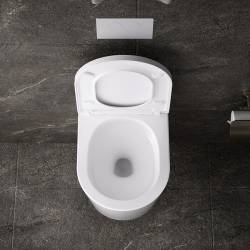 ZESTAW PODTYNKOWY WC STELAŻ TECE MISKA ELITE-WH-02 PRZYCISK TC-9240400 BIAŁY POŁYSK