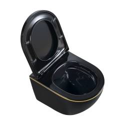 ZESTAW PODTYNKOWY WC STELAŻ TECE MISKA MIZU-BL-GL-RIM-02 PRZYCISK TC-9240401 CHROM