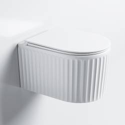 ZESTAW PODTYNKOWY WC STELAŻ TECE MISKA LUMA-WH-RIM-03 PRZYCISK TC-9240401 CHROM