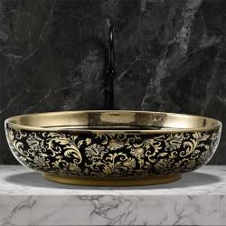 UMYWALKA NABLATOWA CERAMICZNA OWALNA KINI-BL-MOD6-500