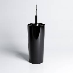 UMYWALKA WOLNOSTOJĄCA CERAMICZNA OGRĄGŁA LINO-BL-400 CZARNA LINO-BL-400