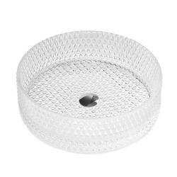 UMYWALKA NABLATOWA SZKLANA OKRĄGŁA BRILLANT1-TR-360 TRANSPARENTNA 36x12 CM BRILLANT1-TR-360