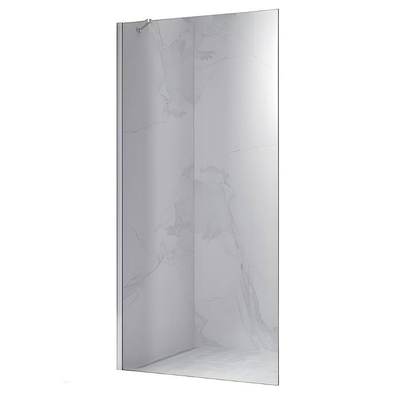 ŚCIANKA SZYBA PRYSZNICOWA WALK-IN ZES-KZ24-CH-80 CHROM