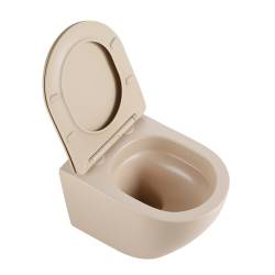 ZESTAW PODTYNKOWY WC STELAŻ TECE MISKA MIZU-CAP-RIM-03 PRZYCISK TC-9240401 CHROM