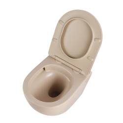 ZESTAW PODTYNKOWY WC STELAŻ TECE MISKA MIZU-CAP-RIM-03 PRZYCISK TC-9240401 CHROM