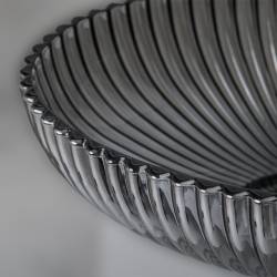 UMYWALKA NABLATOWA SZKLANA OKRĄGŁA BRILLANT3-BL-PL-510