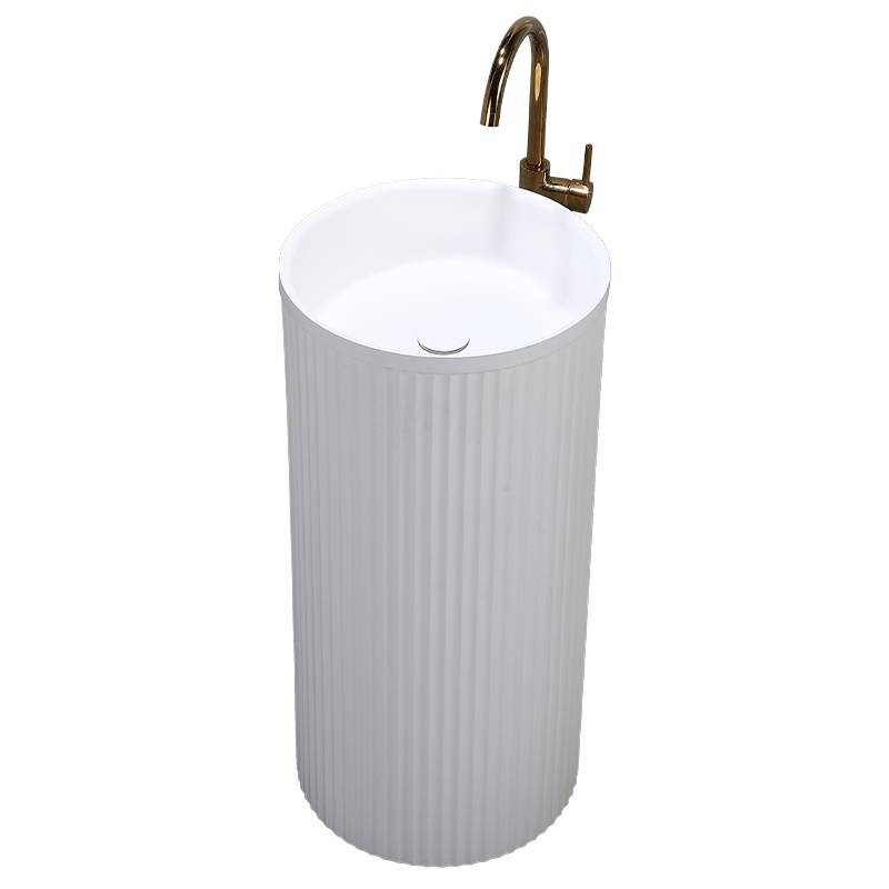 UMYWALKA WOLNOSTOJĄCA CERAMICZNA OKRĄGŁA SCOT3-WH-WOF-860 BIAŁA SCOT3-WH-WOF-860