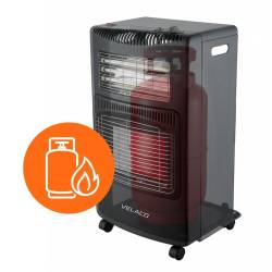PIECYK GAZOWO-ELEKTRYCZNY DOMOWY GRZEJNIK FARELKA NA BUTLĘ REDUKTOR 4200W ECO-DUO