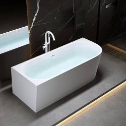 HYDROSAN WANNA WOLNOSTOJĄCA MERA2-509C2-L-P-WH BIAŁA PRZELEW BIAŁY