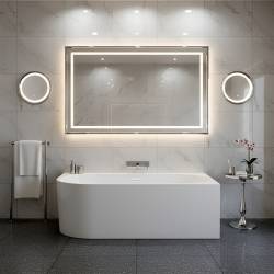 HYDROSAN WANNA WOLNOSTOJĄCA MERA2-509C2-R-P-WH BIAŁA PRZELEW BIAŁY