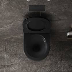 ZESTAW PODTYNKOWY WC STELAŻ GEBERIT DUOFIX MISKA NERO-MTB-03 PRZYCISK DELTA 20 CHROM
