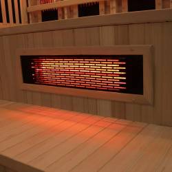 SAUNA INFRARED/FIŃSKA MOSS1 Z PIECEM HARVIA 6KW 4-5 OSOBOWA 150x150 CM 2w1 MOSS1 NEW