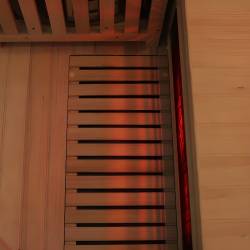 SAUNA INFRARED/FIŃSKA MOSS1 Z PIECEM HARVIA 6KW 4-5 OSOBOWA 150x150 CM 2w1 MOSS1 NEW