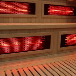 SAUNA INFRARED/FIŃSKA MOSS2 Z PIECEM HARVIA 8KW 5-6 OSOBOWA 200x200 CM 2w1 MOSS2 NEW