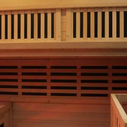 SAUNA INFRARED/FIŃSKA MOSS2 Z PIECEM HARVIA 8KW 5-6 OSOBOWA 200x200 CM 2w1 MOSS2 NEW