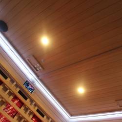 SAUNA INFRARED/FIŃSKA MOSS2 Z PIECEM HARVIA 8KW 5-6 OSOBOWA 200x200 CM 2w1 MOSS2 NEW