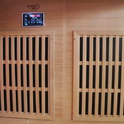SAUNA INFRARED/FIŃSKA HELSI2 Z PIECEM HARVIA 8KW 5-6 OSOBOWA 200x160 CM 2w1 HELSI2 NEW