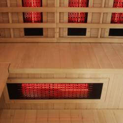 SAUNA KOMBO INFRARED/FIŃSKA HELSI3 Z PIECEM 6kW 3-4 OSOBOWA 160x160 CM 2w1 HELSI3 NEW