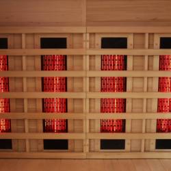 SAUNA KOMBO INFRARED/FIŃSKA HELSI3 Z PIECEM 6kW 3-4 OSOBOWA 160x160 CM 2w1 HELSI3 NEW