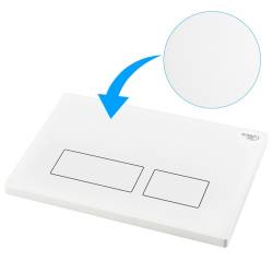 PRZYCISK URUCHAMIAJĄCY SPŁUKUJĄCY DO WC GEBERIT BUTTON BIAŁY MAT PRZEDNI BUTTON-1-WH-MT