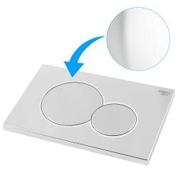 PRZYCISK URUCHAMIAJĄCY SPŁUKUJĄCY DO WC GEBERIT BUTTON CHROM PRZEDNI BUTTON-2-CH