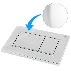 PRZYCISK URUCHAMIAJĄCY SPŁUKUJĄCY DO WC GEBERIT BUTTON CHROM PRZEDNI BUTTON-3-CH