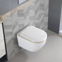 ZESTAW PODTYNKOWY WC STELAŻ GEBERIT DUOFIX MISKA MIZU-WH-GL-TR-02 PRZYCISK DELTA 20 CHROM