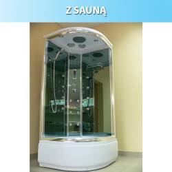 KABINA Z HYDROMASAŻEM WSH4401-09S 90x90 CM WSH4401-09S-90