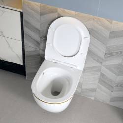 ZESTAW PODTYNKOWY WC STELAŻ GEBERIT DUOFIX MISKA MIZU-WH-GL-TR-03 PRZYCISK DELTA 20 BIAŁY