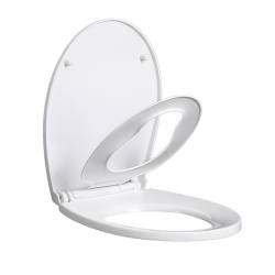 DESKA SEDESOWA WC WOLNOOPADAJĄCA UNIWERSALNA CV-WH-13 BIAŁA DUROPLAST CV-WH-13
